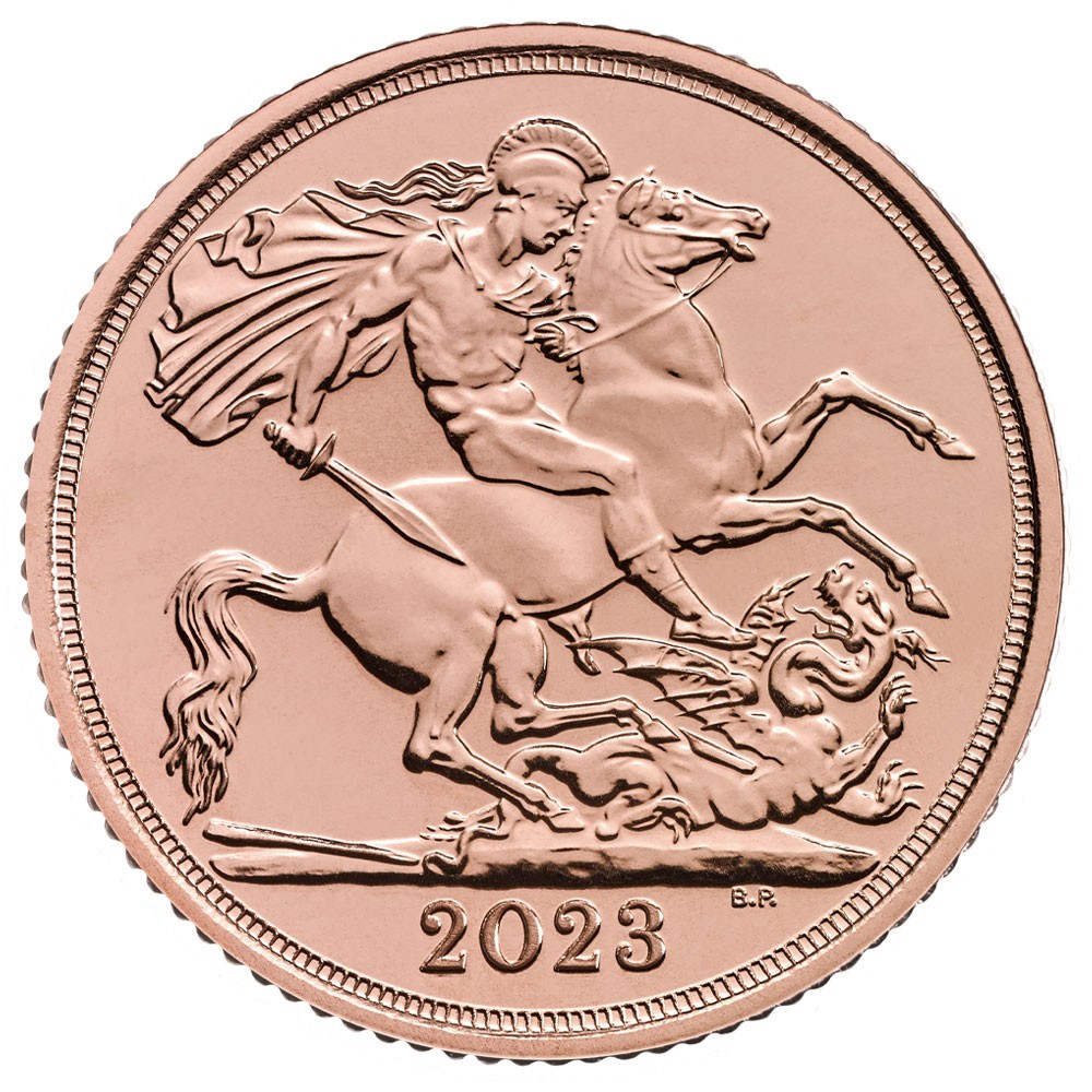 2023 UK Coronation Half Sovereign Gold Coin | The Royal Mint 