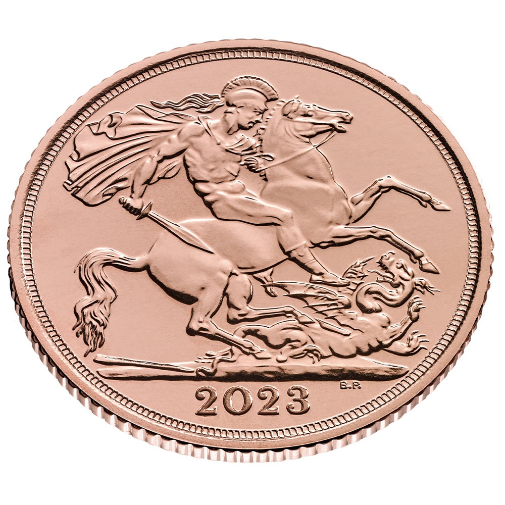 2023 UK Coronation Half Sovereign Gold Coin | The Royal Mint 