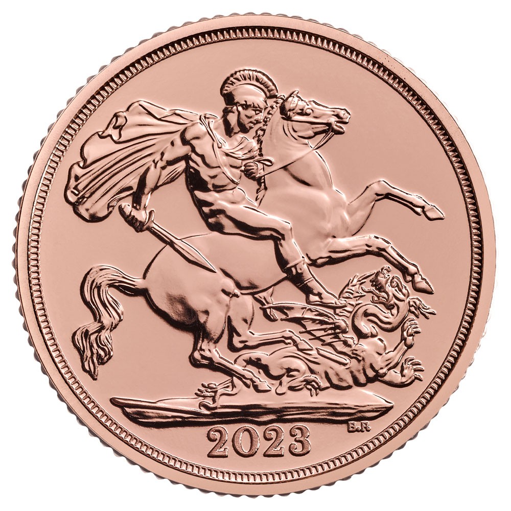 2023 UK Coronation Half Sovereign Gold x 100 Coin Bundle | The Royal Mint 