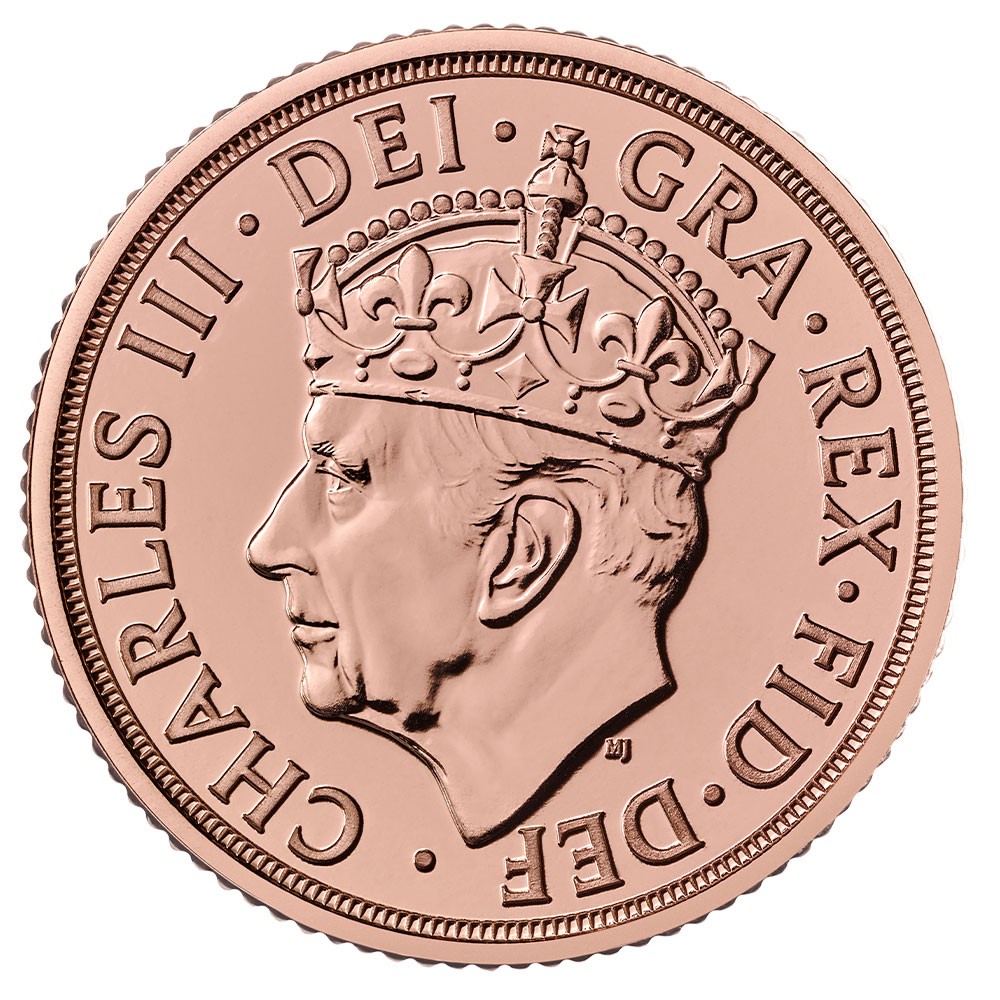 2023 UK Coronation Half Sovereign Gold x 5 Coin Bundle | The Royal Mint