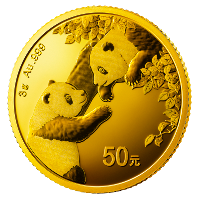 2023 3g Gold Panda Coin | China Mint