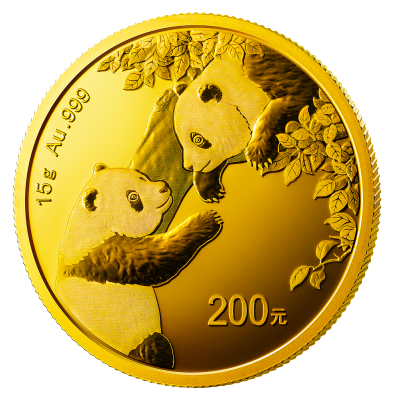 2023 15g Gold Panda Coin | China Mint