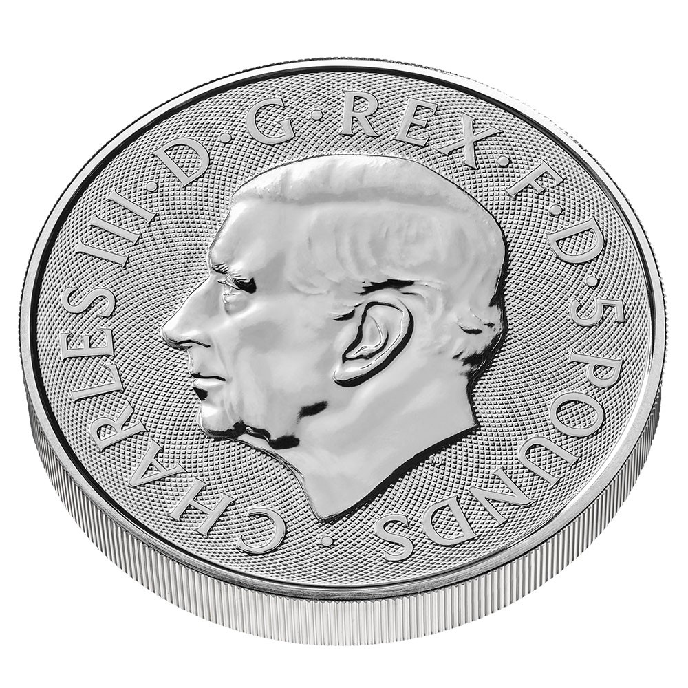 2023 2oz Tudor Beasts Bull of Clarence Silver Coin | The Royal Mint 