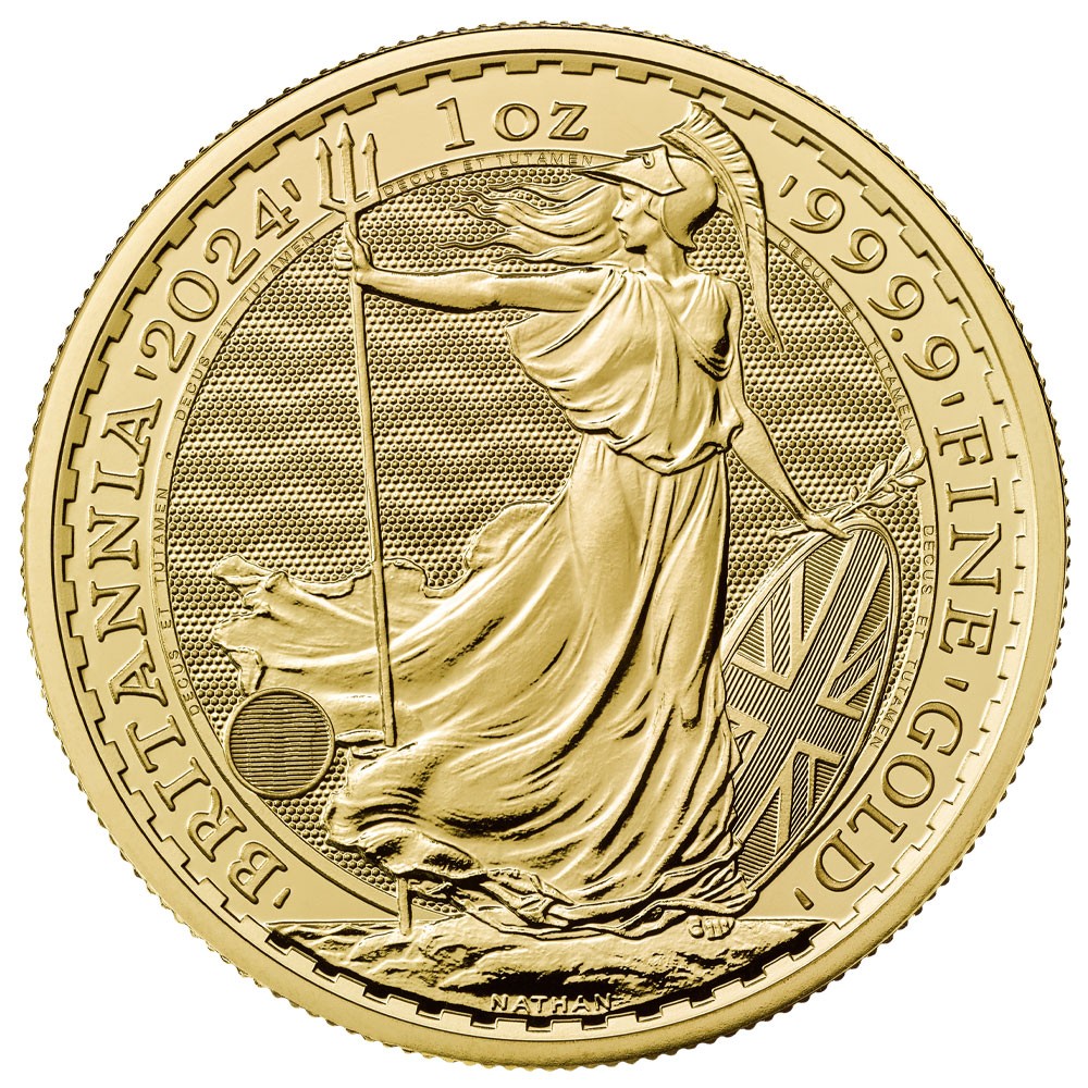 2024 King Charles Portrait III 1oz Gold Britannia Coin Gold Bullion