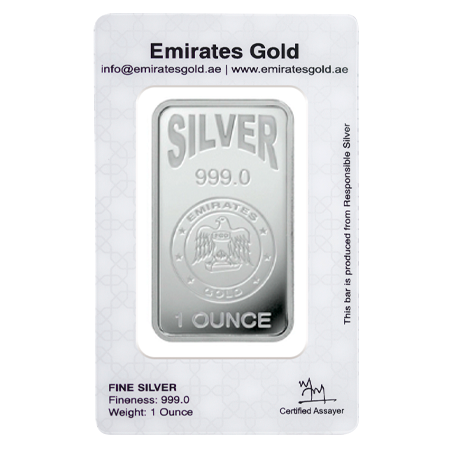 1oz Lakshmi Silver Bar in FREE Black Gift Box | Emirates