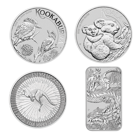 Australian Perth Mint Silver Coin Collection