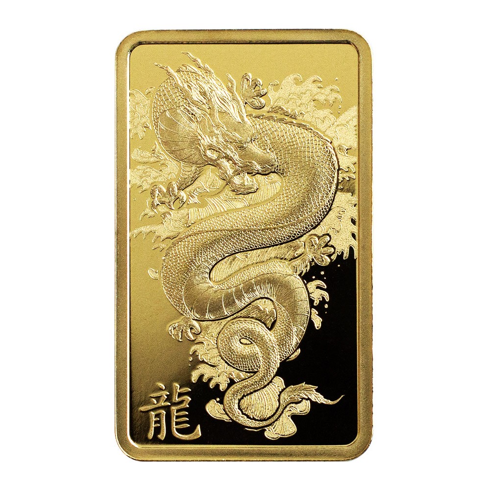 2024 5g Year of the Dragon Gold Bar I PAMP Suisse