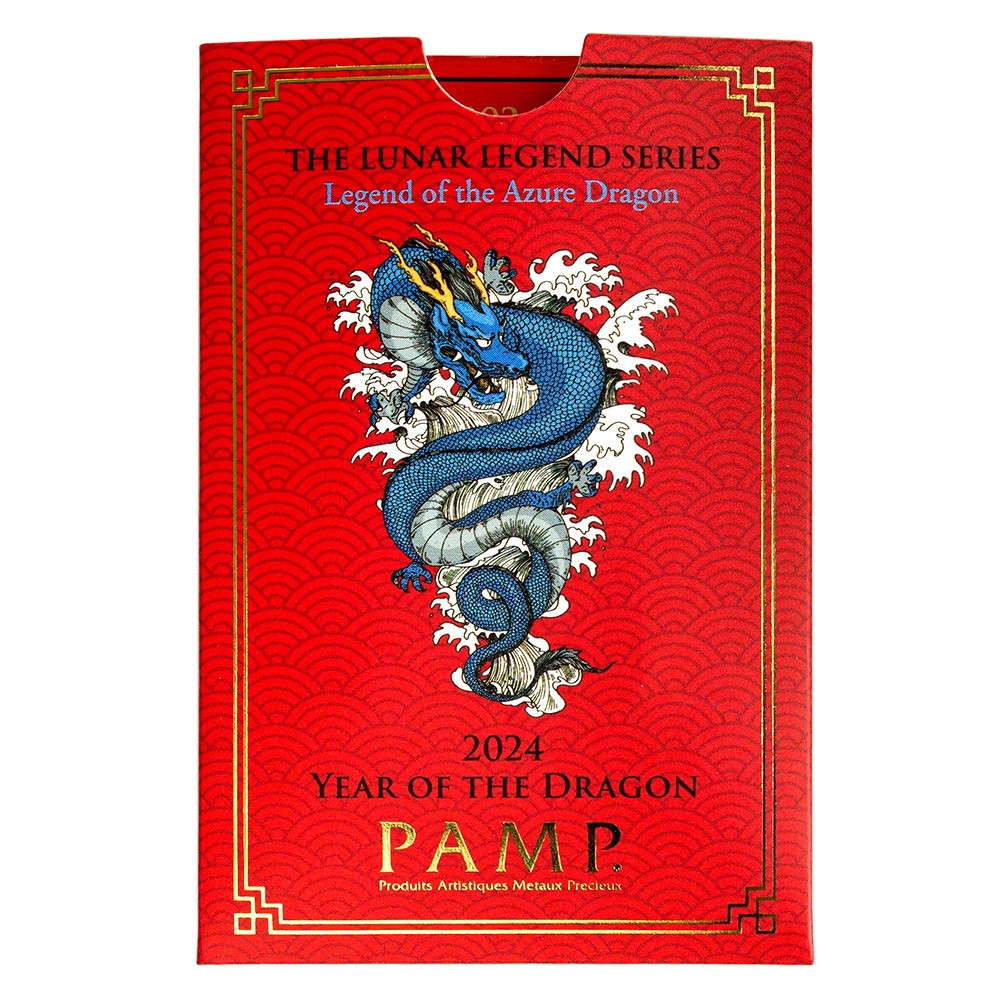 2024 5g Year of the Dragon Gold Bar I PAMP Suisse