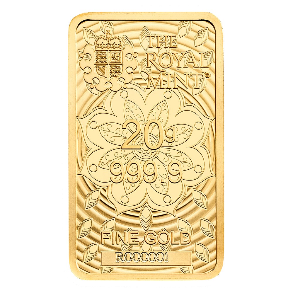 20g Ganesh Gold Minted Bar | The Royal Mint