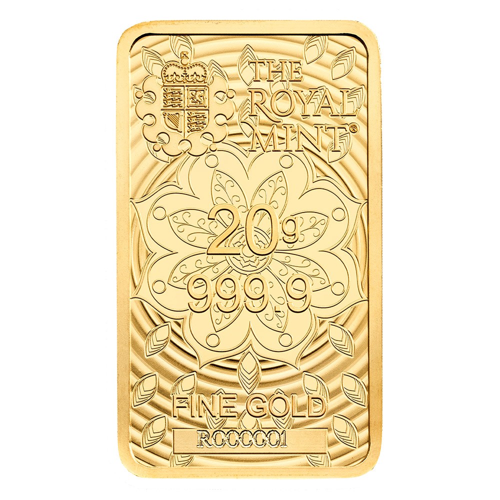 20g Ganesh Gold Minted Bar | The Royal Mint