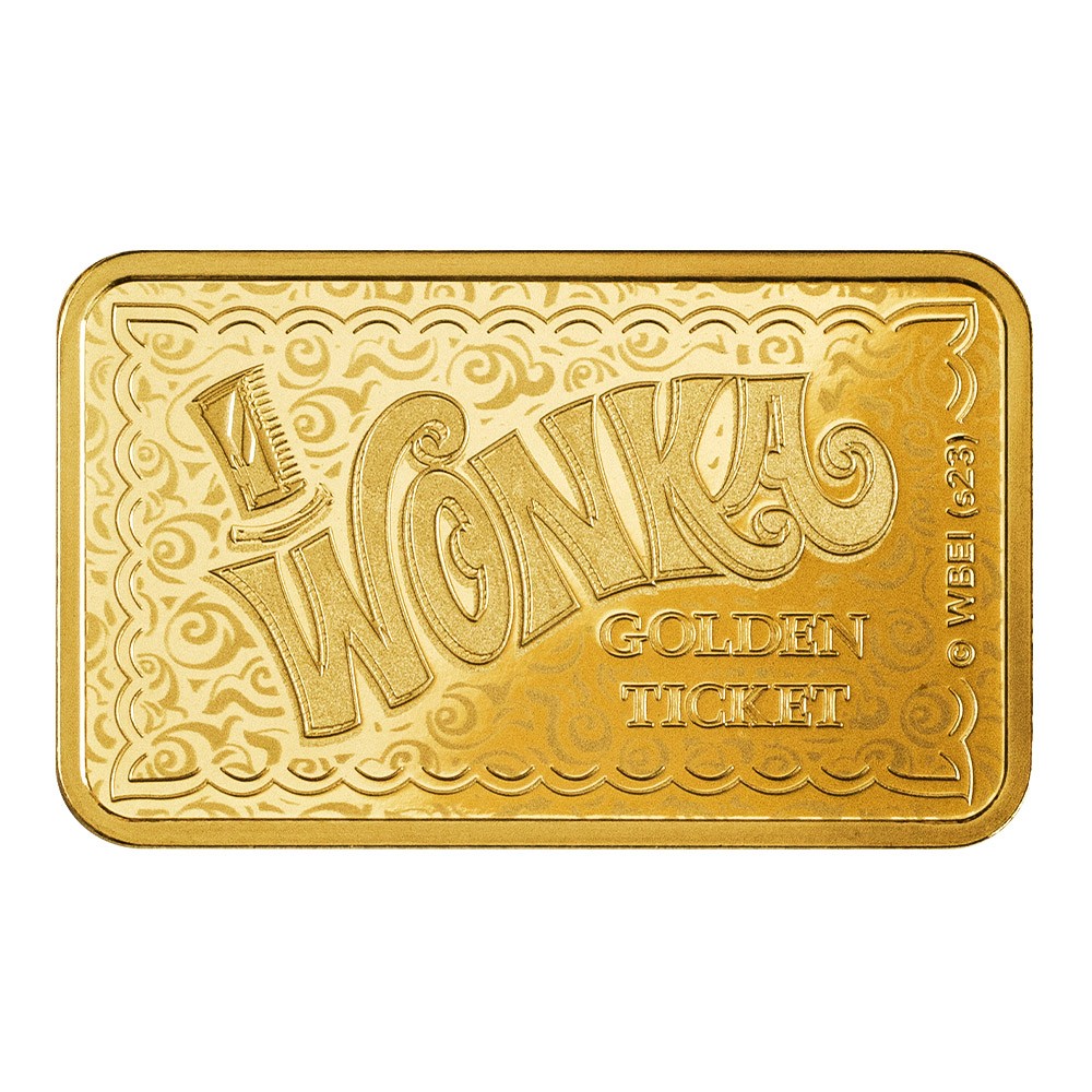 5g 'Willy Wonka' Gold Bar I PAMP Suisse