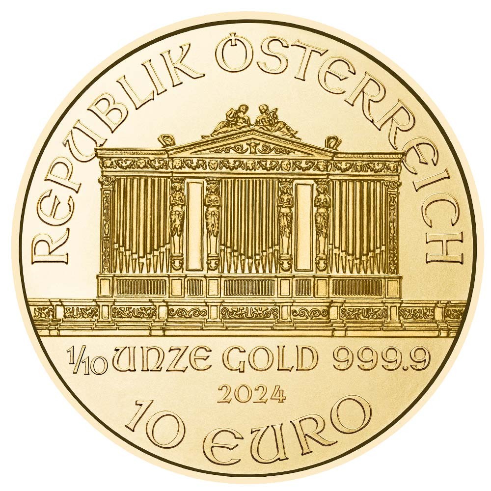 2024 1/10oz Philharmonic Gold Coin | Austrian Mint