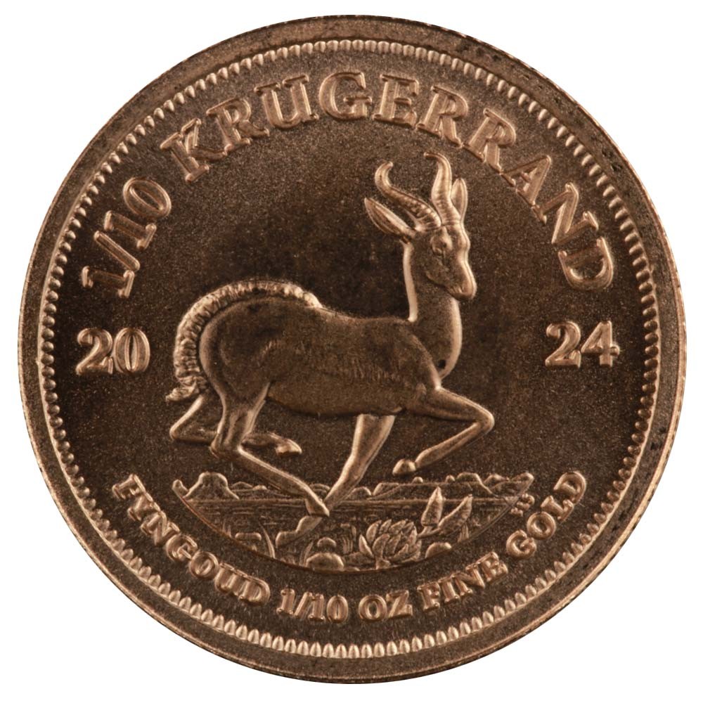 2024 1/10oz Gold Krugerrand Coin | South African Mint