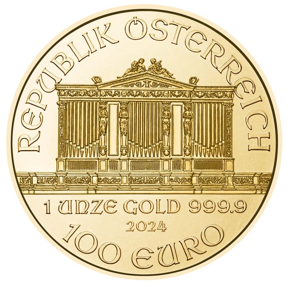 2024 1oz Gold Philharmonic Coin | Austrian Mint 