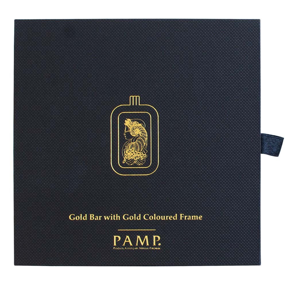 Lady Fortuna 10g Pure Gold Bar with Frame | PAMP Suisse