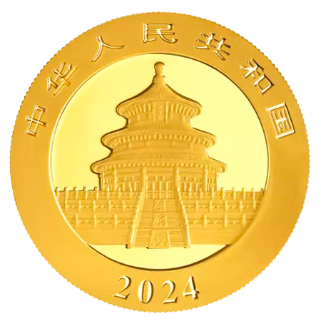 2024 30g Gold Panda Coin | China Mint