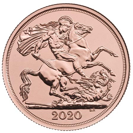 2020 Gold Half Sovereign