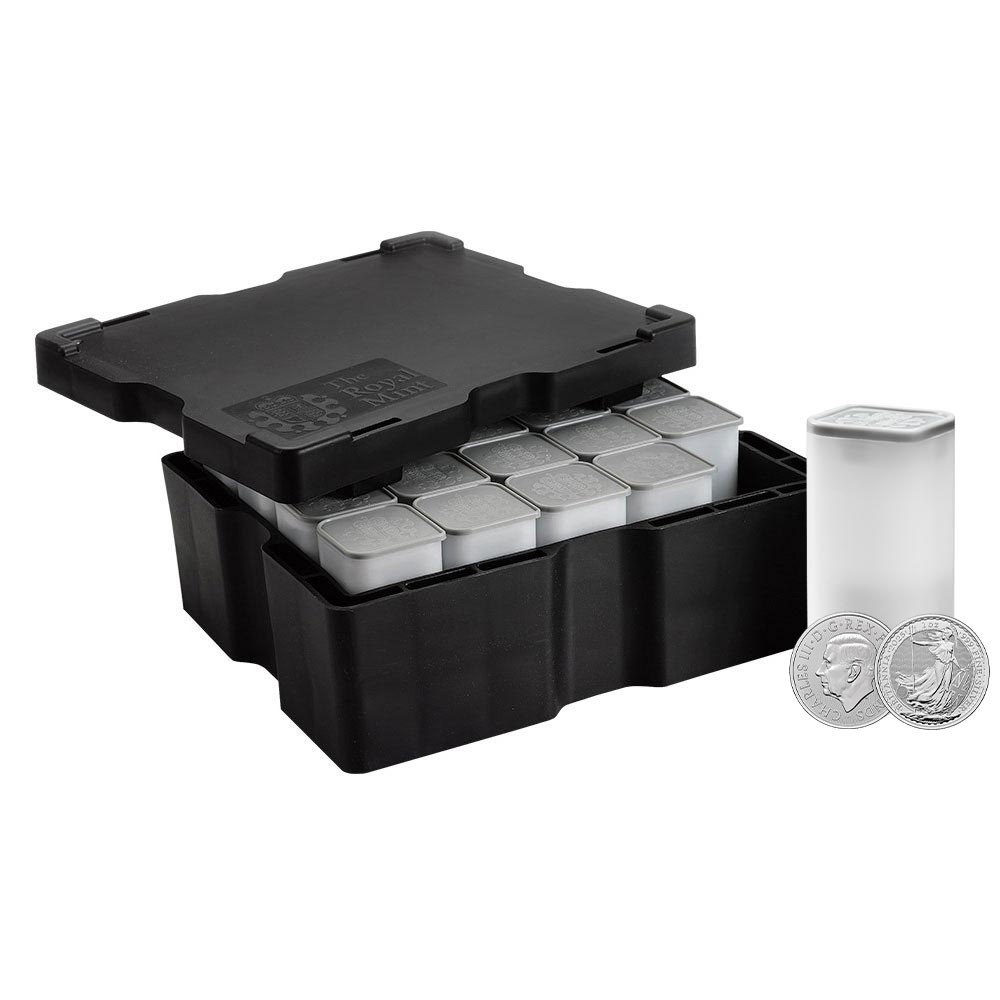 2025 1oz Silver Britannia Coin Monster Box I The Royal Mint