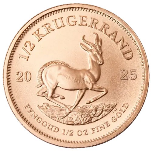 2025 1/2oz Gold Krugerrand | South African Mint 