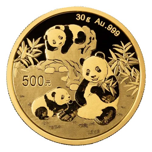 2025 30g Gold Panda Coin | China Mint