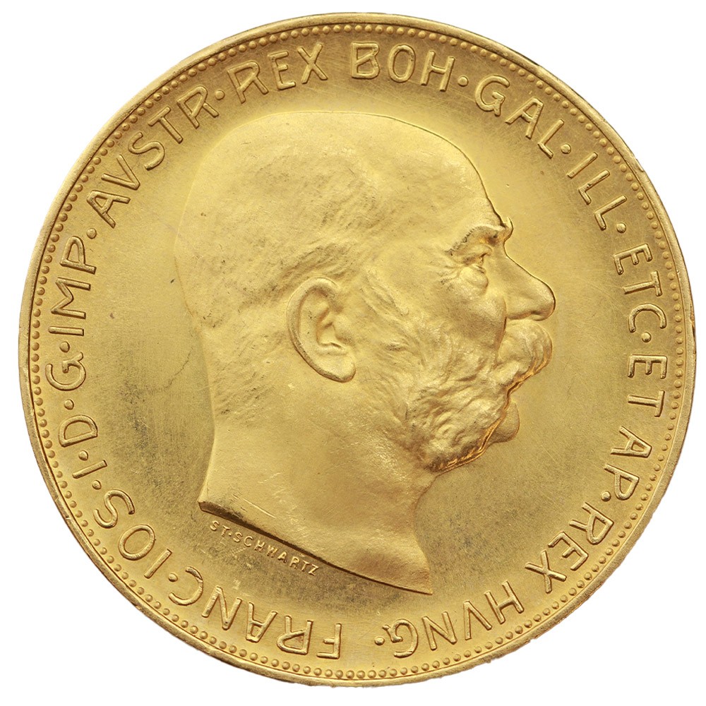Mixed Years Gold 100 Corona | Austrian Mint 