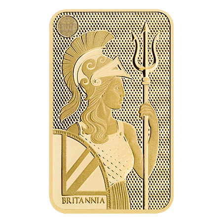 5g Britannia Gold Bar (New Design) | The Royal Mint