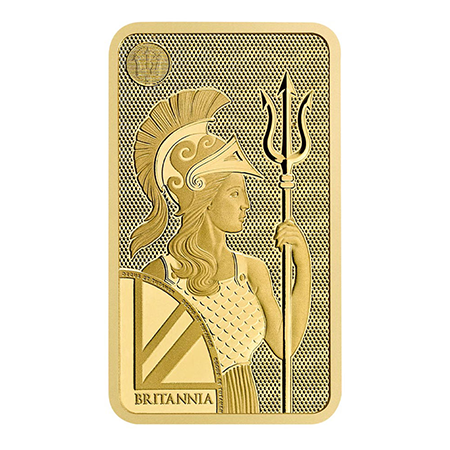 10g Britannia Gold Bar (New Design) | The Royal Mint