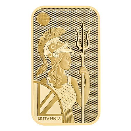 50g Britannia Gold Bar (New Design) | The Royal Mint