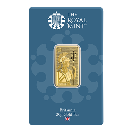 20g Britannia Gold Bar | The Royal Mint