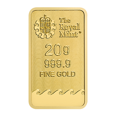 20g Britannia Gold Bar | The Royal Mint
