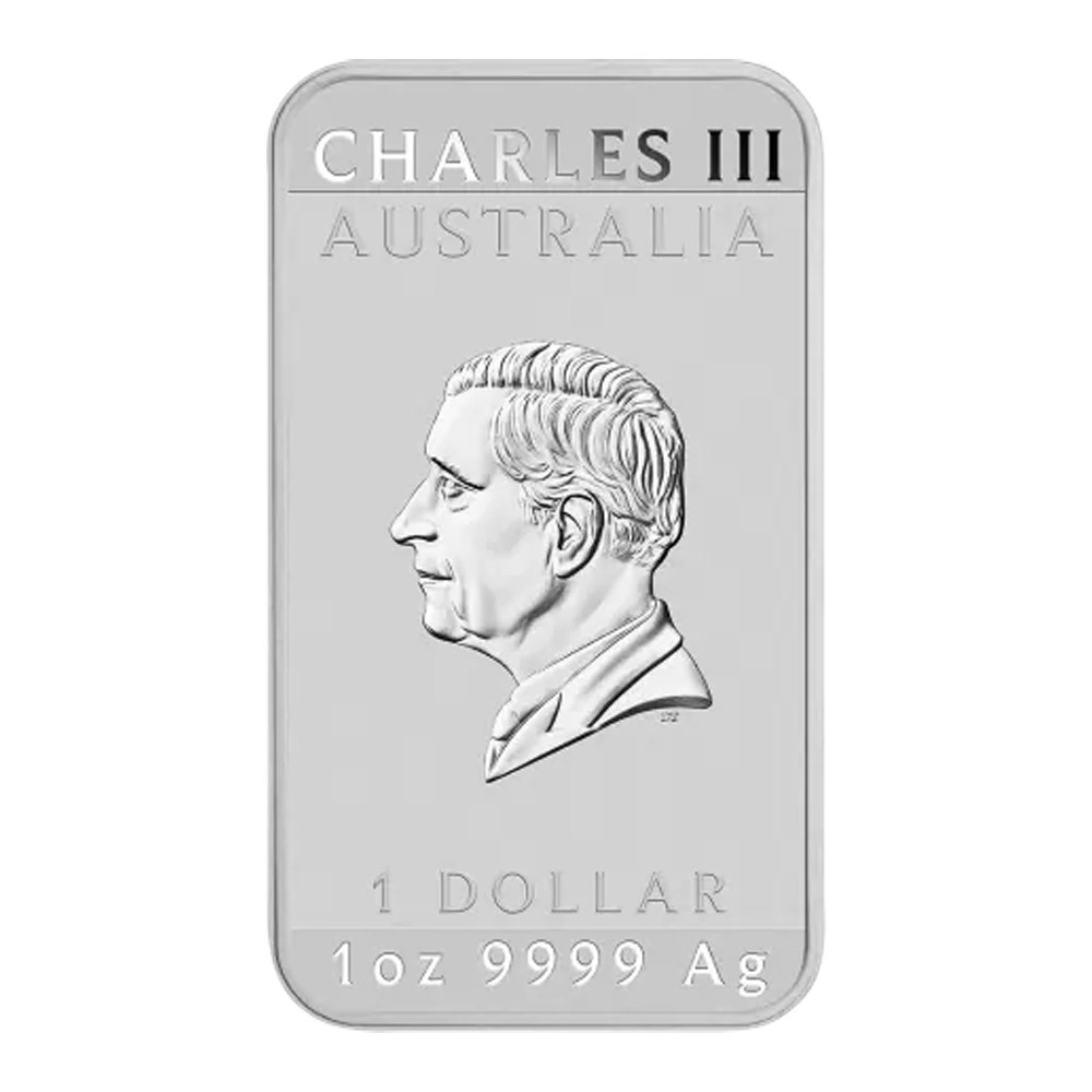 2025 1oz Dragon Rectangular Silver Coin | The Perth Mint 