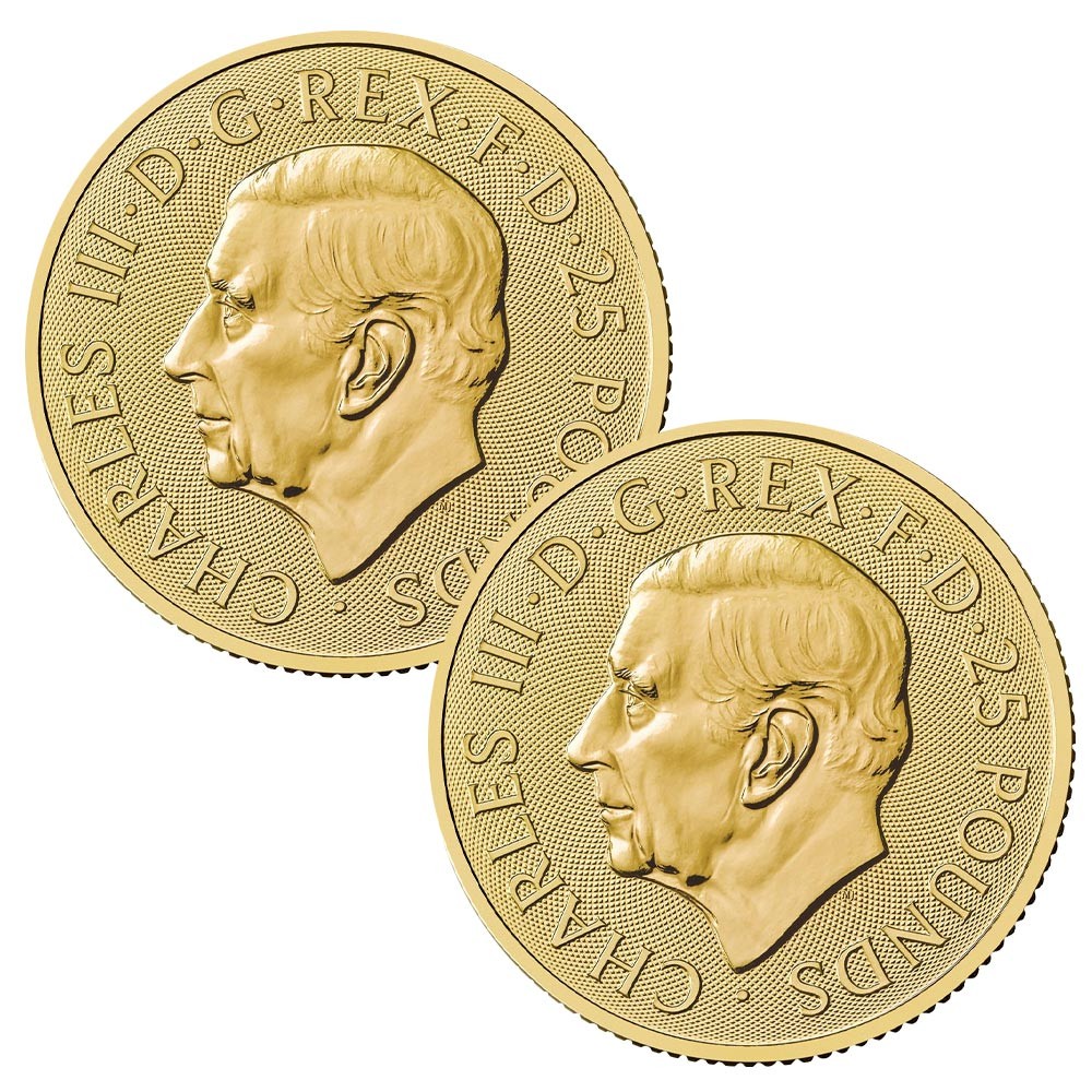 Best Value 1/4oz Gold Coin I CGT Free | Mixed Years | The Royal Mint