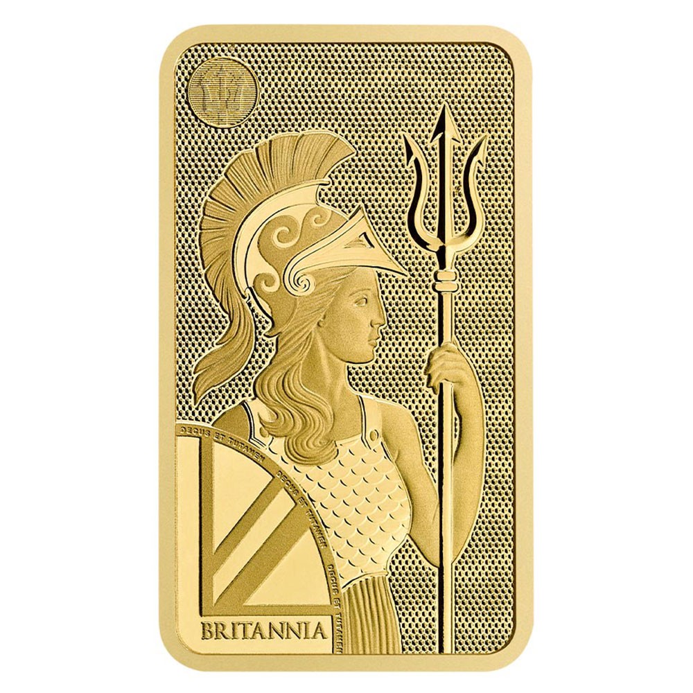 100g Britannia Gold Bar (New Design) | The Royal Mint