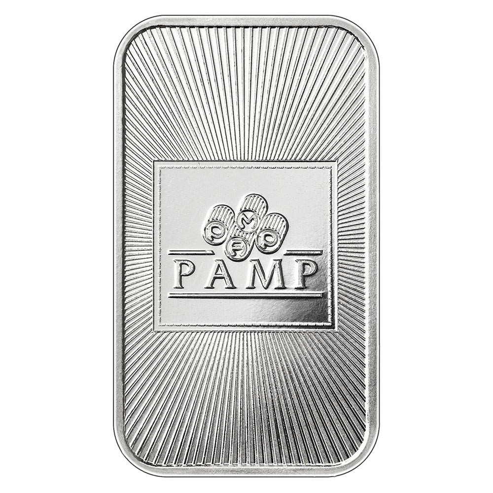  20 x 1oz Silver Minted Bars in a Tube | PAMP Suisse