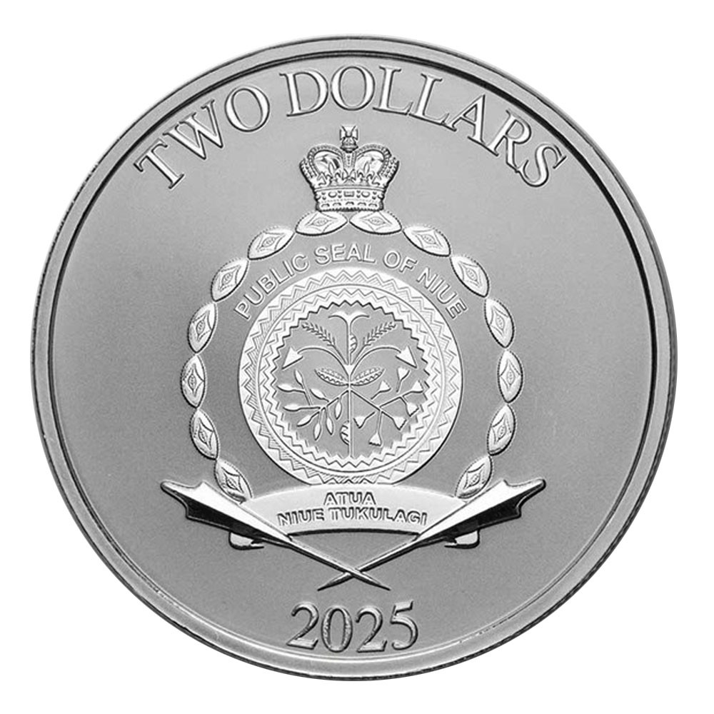 2025 1oz Star Wars Princess Leia Silver Coin