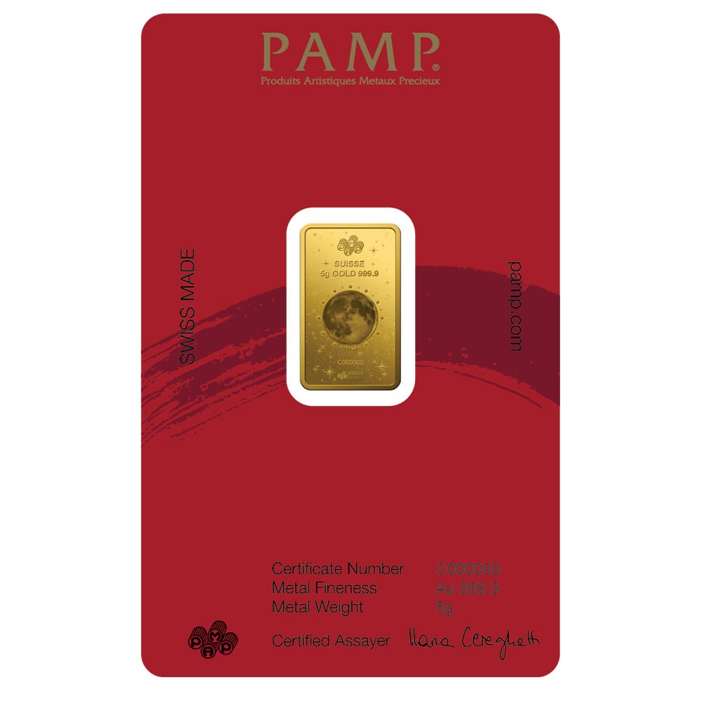 2026 5g Year of the Horse Gold Bar | Lunar Legend Series I PAMP Suisse