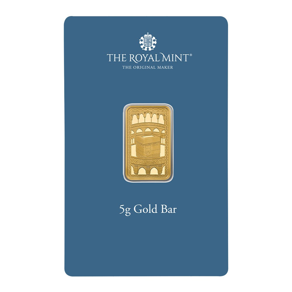 5g Kaaba Gold Bullion Bar | The Royal Mint