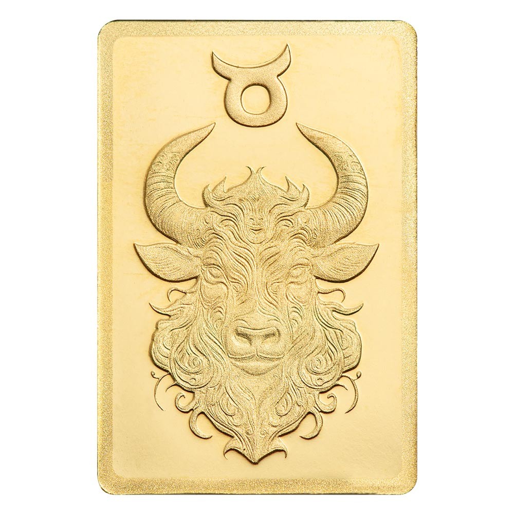0.5g Zodiac Taurus Gold Bar | PAMP Suisse 