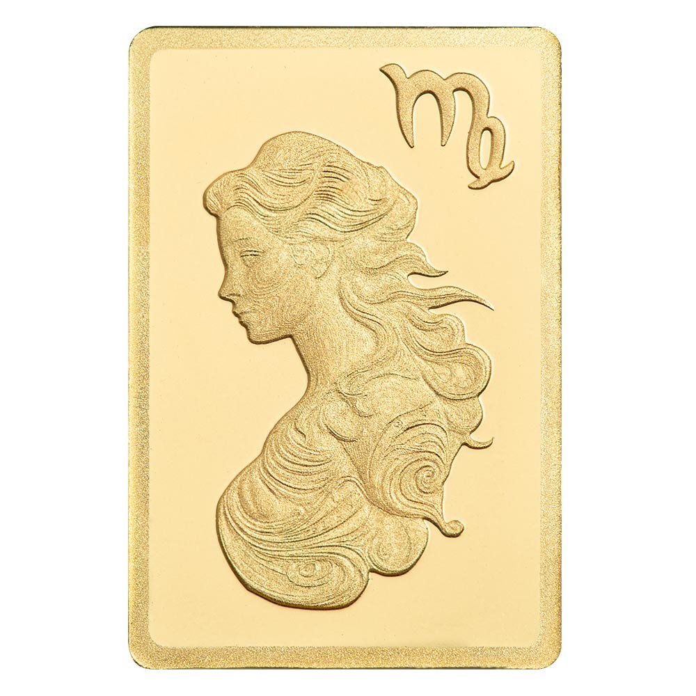 0.5g Zodiac Virgo Gold Bar | PAMP Suisse 