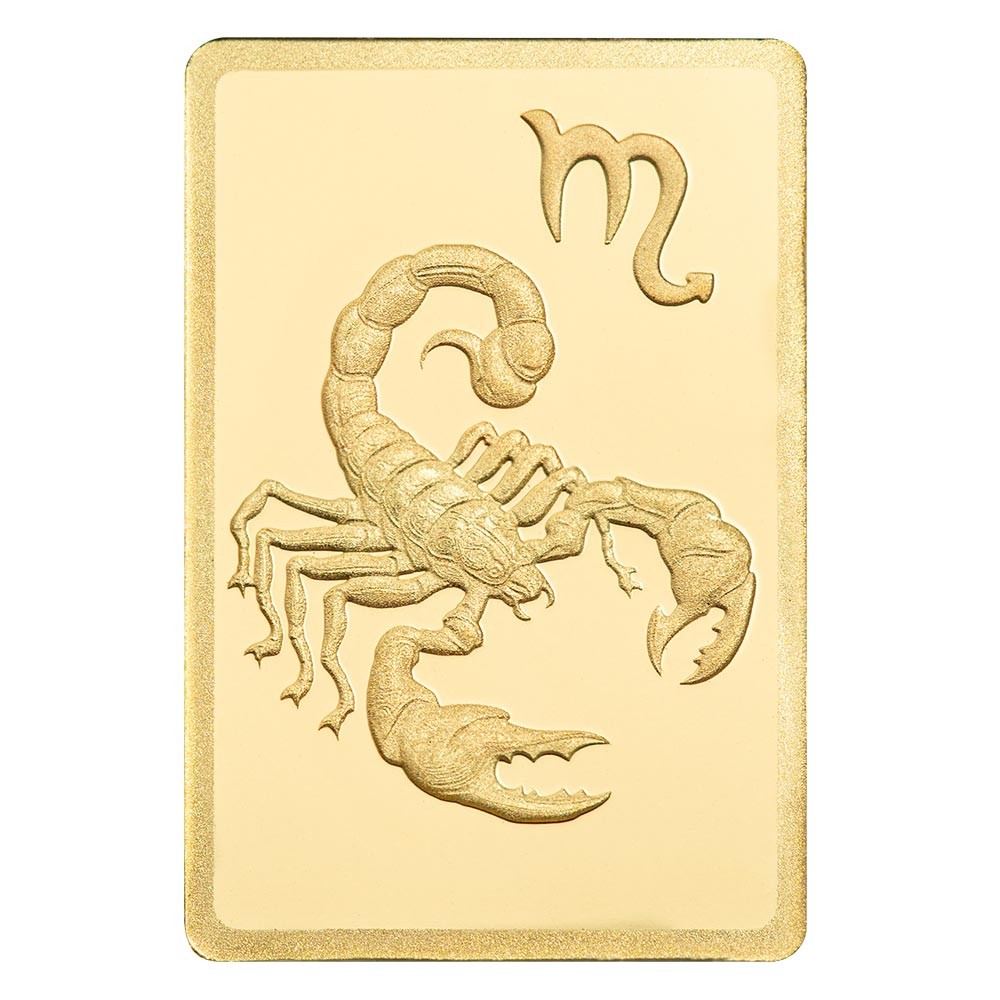 0.5g Zodiac Scorpio Gold Bar | PAMP Suisse 