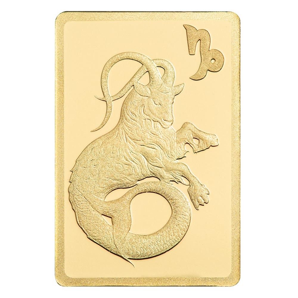 0.5g Zodiac Capricorn Gold Bar | PAMP Suisse