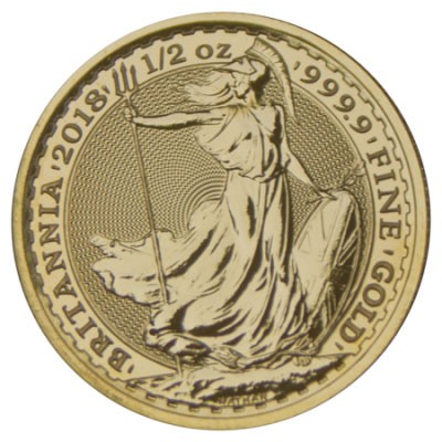 Best Value 1/2oz Gold Britannia Coin | The Royal Mint