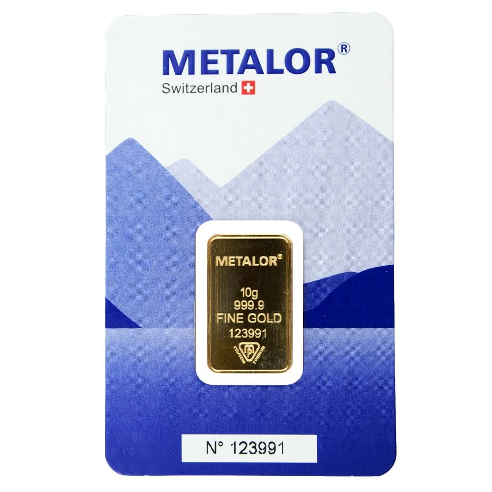 10g Gold Bar | Metalor