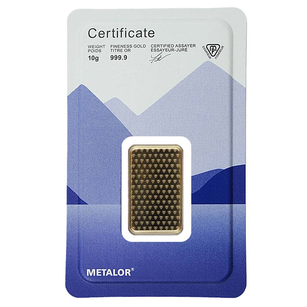 10g Gold Bar | Metalor