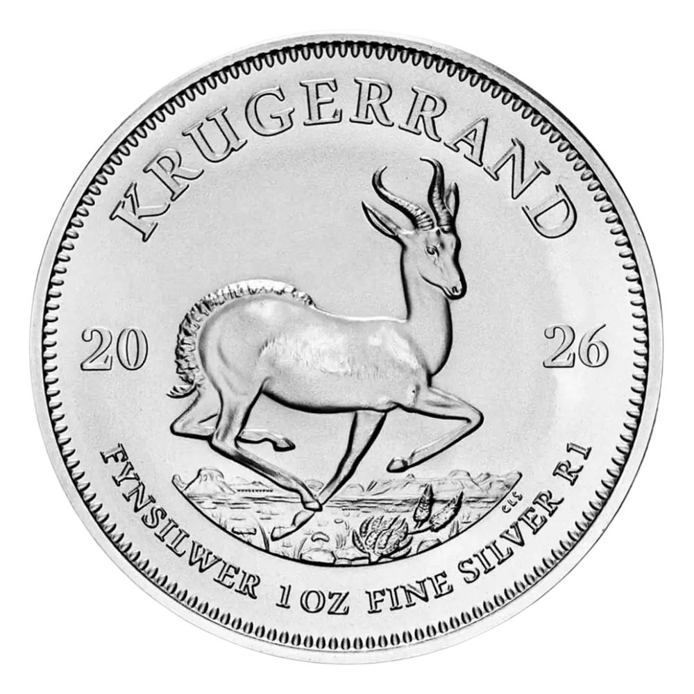 2026 1oz Silver Krugerrand Coin | South African Mint