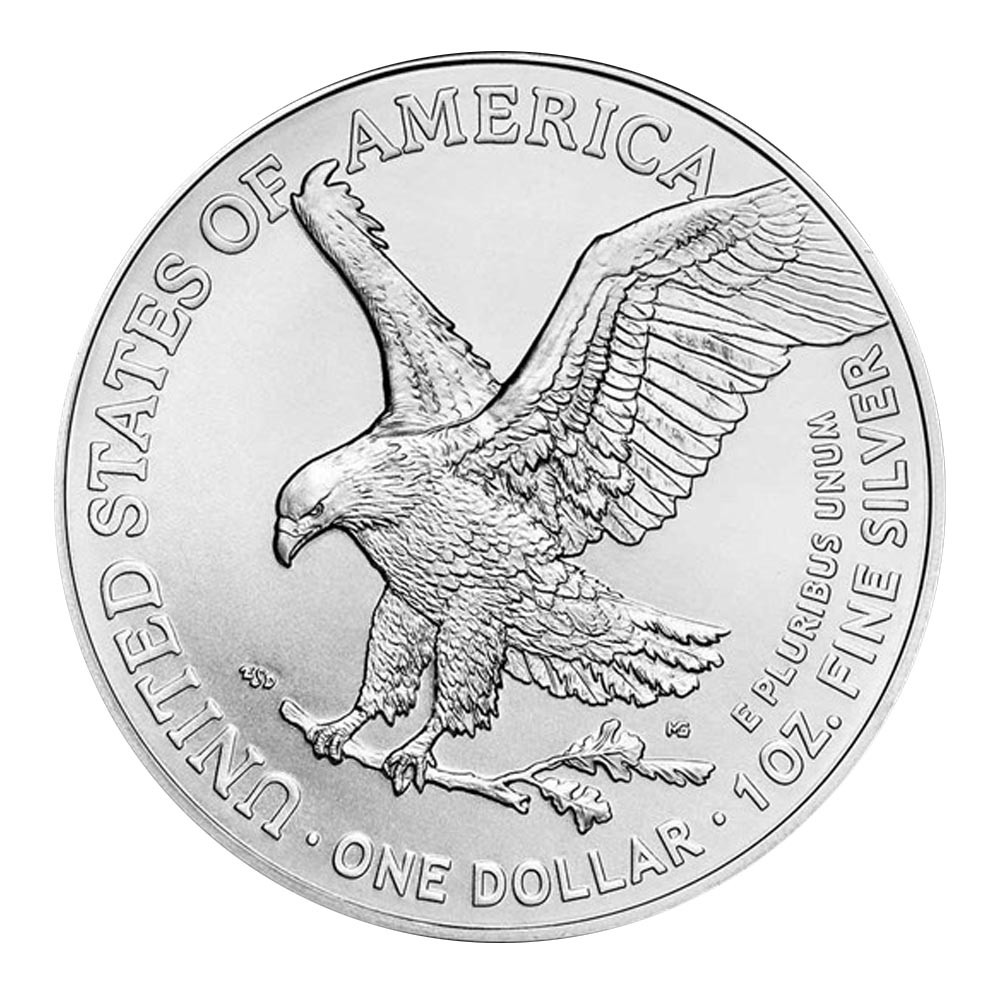 2026 20 x 1oz Silver Eagle Coins in a Tube | US Mint