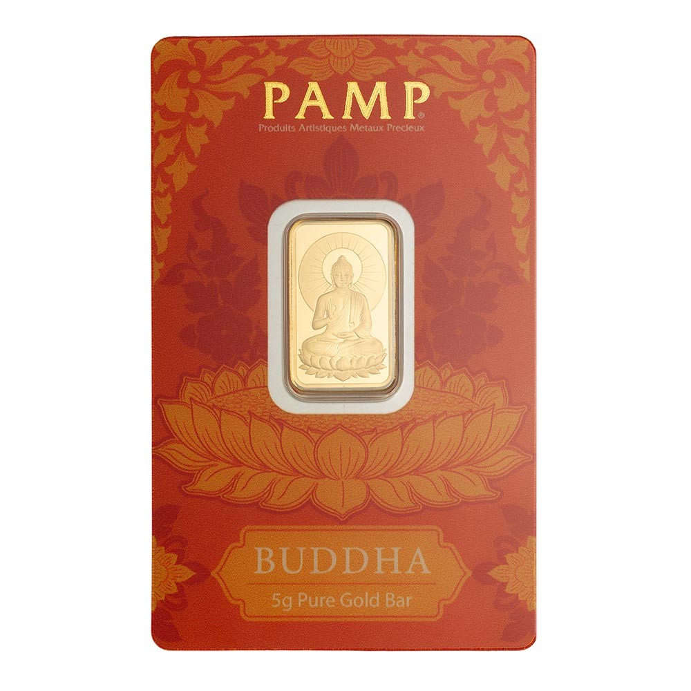 5g Buddha Gold Bar | PAMP Suisse 
