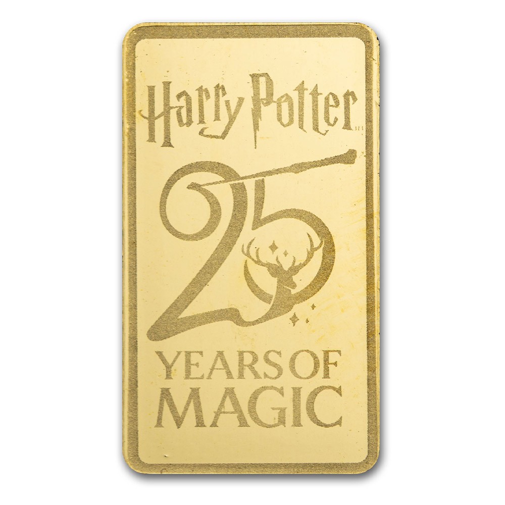 0.5g Harry Potter 25th Anniversary Gold Bar | PAMP Suisse 