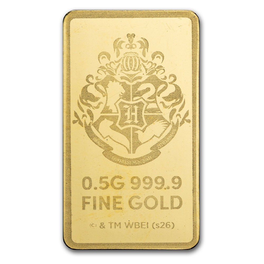 0.5g Harry Potter 25th Anniversary Gold Bar | PAMP Suisse 