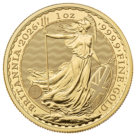 2026 1oz Gold Britannia Coin in Blister | The Royal Mint 